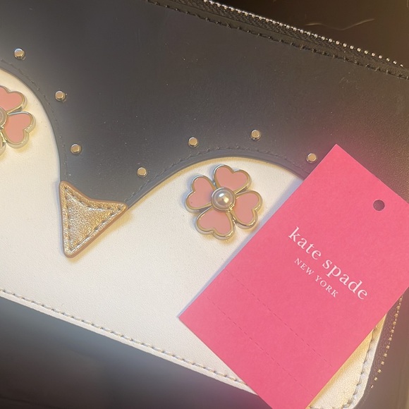 Kate Spade ♠️ New York Frosty Penguin Purse NWT ⭐️🐧⭐️ - Picture 8 of 8
